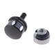 thumbnail image 1 of Kit De Montaje De Perno De Tuerca De Asiento Individual De Aluminio Negro Para Motocicleta Para Harley, 1 of 5