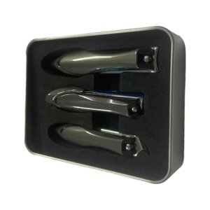 Ioensy - Juego De Cortaúñas 3X Cortaúñas Conveniente Para Personas Mayores, Hombres Y Mujeres Mayores, Marrón