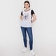 thumbnail image 4 of Polera Mujer Estampada Negro/Blanco Corona, 4 of 5