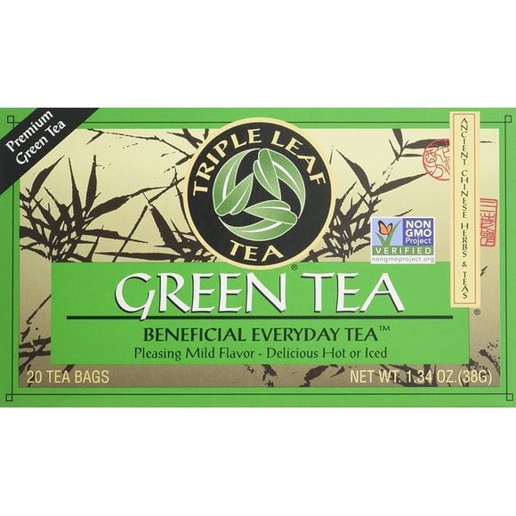 Té Verde Premium Triple Leaf Tea 20 Bolsitas