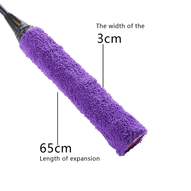 Sobregrip para raqueta de tenis y bádminton, agarre de toalla, cinta antideslizante para el sudor, pegamento para manos