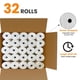thumbnail image 3 of Papel para impresora de cocina de 2 capas (32 rollos), blanco/amarillo, sin carbono, 3 of 7