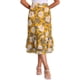 thumbnail image 1 of INSPIRE CHIC Faldas de Chifón para Mujer Cintura Elástica Volantes en Capas Faldas Midi Florales Amarillo Oscuro-Floral XL, 1 of 5