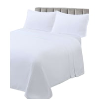 Teng Fei - Sábana De Genero Plaza Y Media Blanco