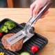 thumbnail image 1 of Upgrade Your Barbecue Game with our 401 Stainless Steel Steak Clip and Cooking Tools Set - Prevent Burning and Cook First-Rate Quality Food with Ease!, 1 of 4