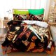 thumbnail image 1 of Ca-rtoon A-ime Duvet- Cover Bed-ding Jujutsu Ka-isen -3 Piece S-etBed D-uvet Cove-r with Pillo-wcases, 1 of 5