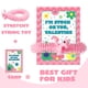 thumbnail image 5 of Juego de 30 tarjetas de regalo para el día de San Valentín con juguetes de cuerda elástica, 5 of 9