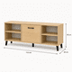 thumbnail image 2 of Rack TV Nórdico con Compartimentos Abiertos y Gabinete Central 110x30x40cm, 2 of 10