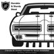 thumbnail image 3 of Portallaves MOOH de 6 ganchos Pontiac GTO 1969 negro, 3 of 8