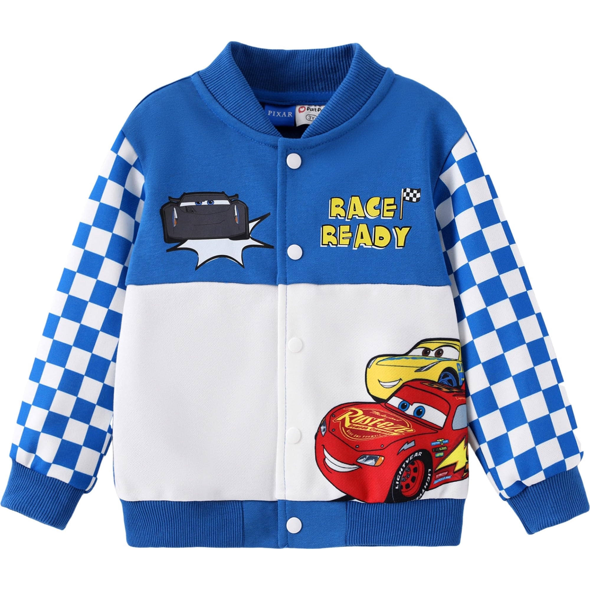 Chaqueta Deportiva Disney Cars Lightning Mcqueen Para Niños De 4 A 5 Años