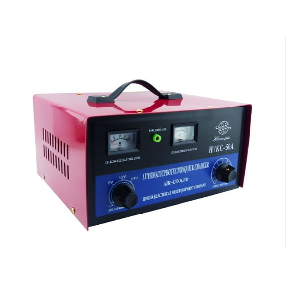 Cargador De Bateria De 50 Amp QIU Desde 6 A 24 Volt