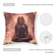thumbnail image 5 of Bruja Escarlata Fundas de almohada de terciopelo con tema, regalos de funda de almohada, decoración para el hogar, cojín de lanzar, regalo de cumpleaños para fans y parejas. 45cm x 45cm., 5 of 6