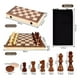 thumbnail image 3 of Juego De Ajedrez Magnético De Madera 2 En 1,tablas 40x40cm, 3 of 7