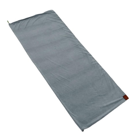 Magideal - Saco De Dormir De Lana Portátil, Saco De Dormir Cálido De Emergencia, Sábana, Manta De Camping Para Viaje En Clima Frío, Correr, Pesca Deportiva Gris