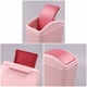 thumbnail image 2 of Papelera de plástico Ggbin de 16 L con tapa basculante, rosa, 2 of 7