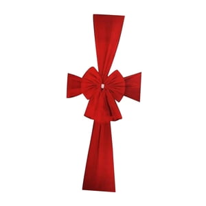 Bothyi - Lazo Rojo Para Puerta, Decoración Navideña Para Armario, Lazo Para Cocina, Decoración Decorativa