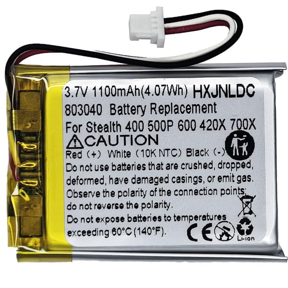 Batería HXJNLDC 803040 1100 mAh 3,7 V Li‑ion