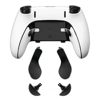 Kit De Paletas Traseras Aaronmei Para Controlador Ps5 Edge Elite Set 4 Piezas Negro