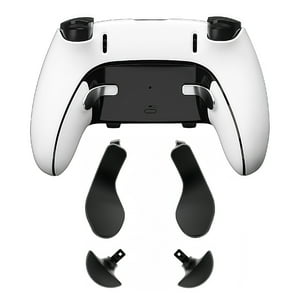 Kit De Paletas Traseras Aaronmei Para Controlador Ps5 Edge Elite Set 4 Piezas Negro