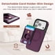 thumbnail image 3 of Funda para iPhone 17 Pro DREAMME Cartera RFID Morada, 3 of 9