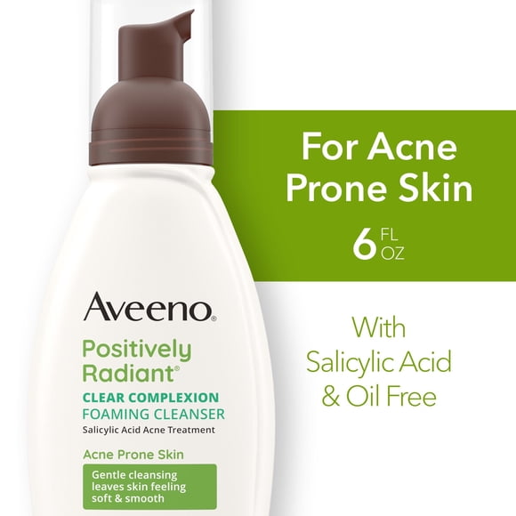Limpiador Facial Aveeno Espumoso 177 mL Acnaa