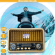 thumbnail image 5 of Radio Portatil Mini Retro Vintage Am/SW/FM Bluetooth Tasbel, 5 of 5