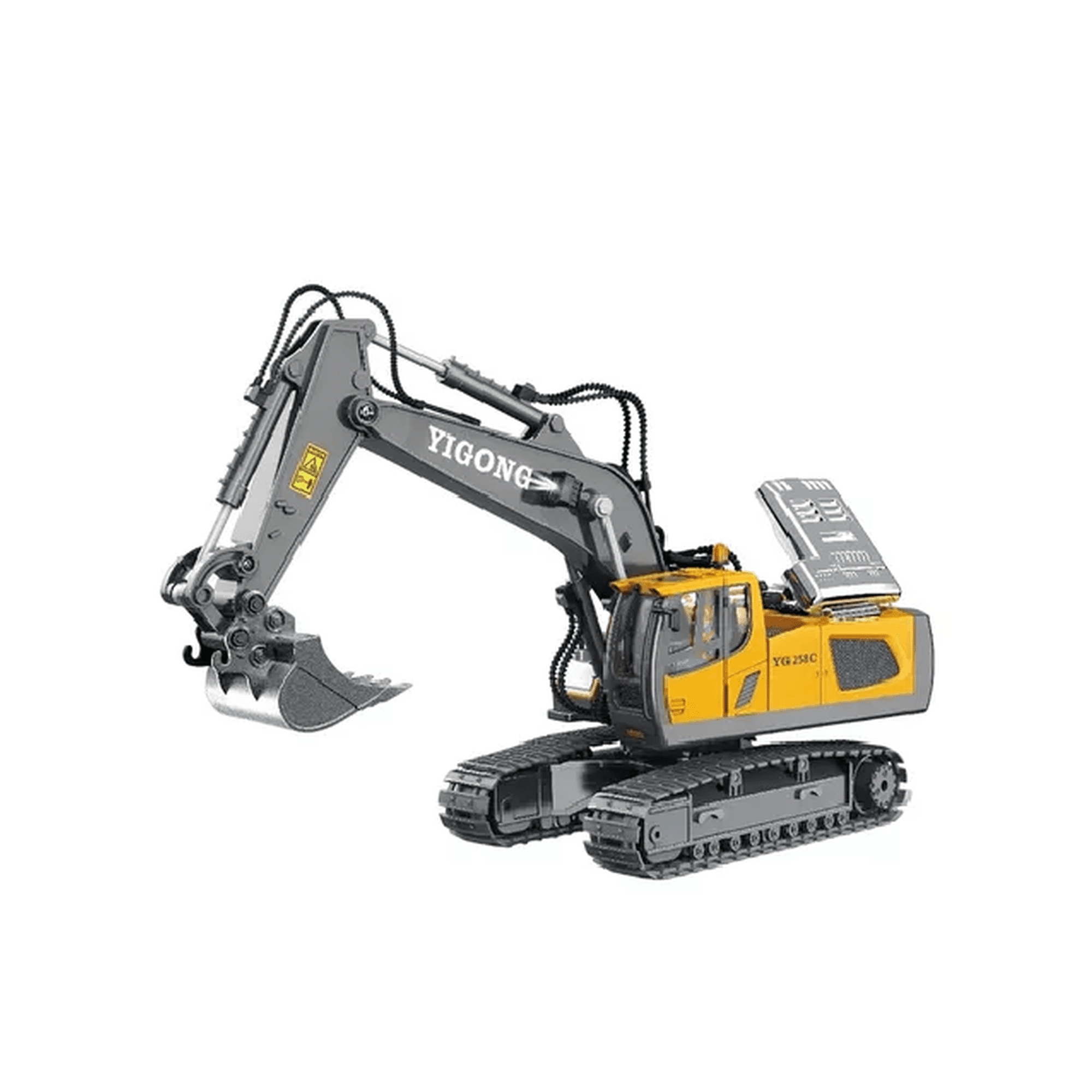 Genérico - Máquina De Construcción Control Remoto Amarillo