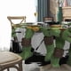 thumbnail image 3 of Las Tortugas Ninja Mantel Redondo con Estampado Icónico de Temática, Se Adapta a la Mayoría de Mesas, Fácil de Cuidar, Regalo Perfecto para Aficionados, Amigos y Familia.180cm, 3 of 5
