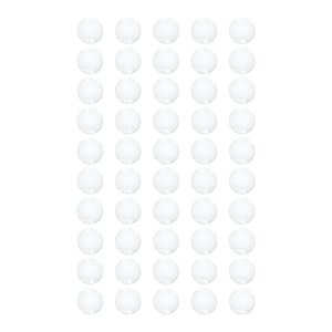 Bothyi - Parte Posterior Plana Semiredonda Para Fabricación De Joyas, Cabujones De Cristal Para Manualidades, Azulejos De Cúpula De 8Mm, 50 Uds.