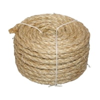Ioensy - Cuerda De Sisal Retorcida, Poste Rascador Para Gatos, Cuerda De Cáñamo Resistente Hecha A Mano Para Mascotas, 6Mm X 10M