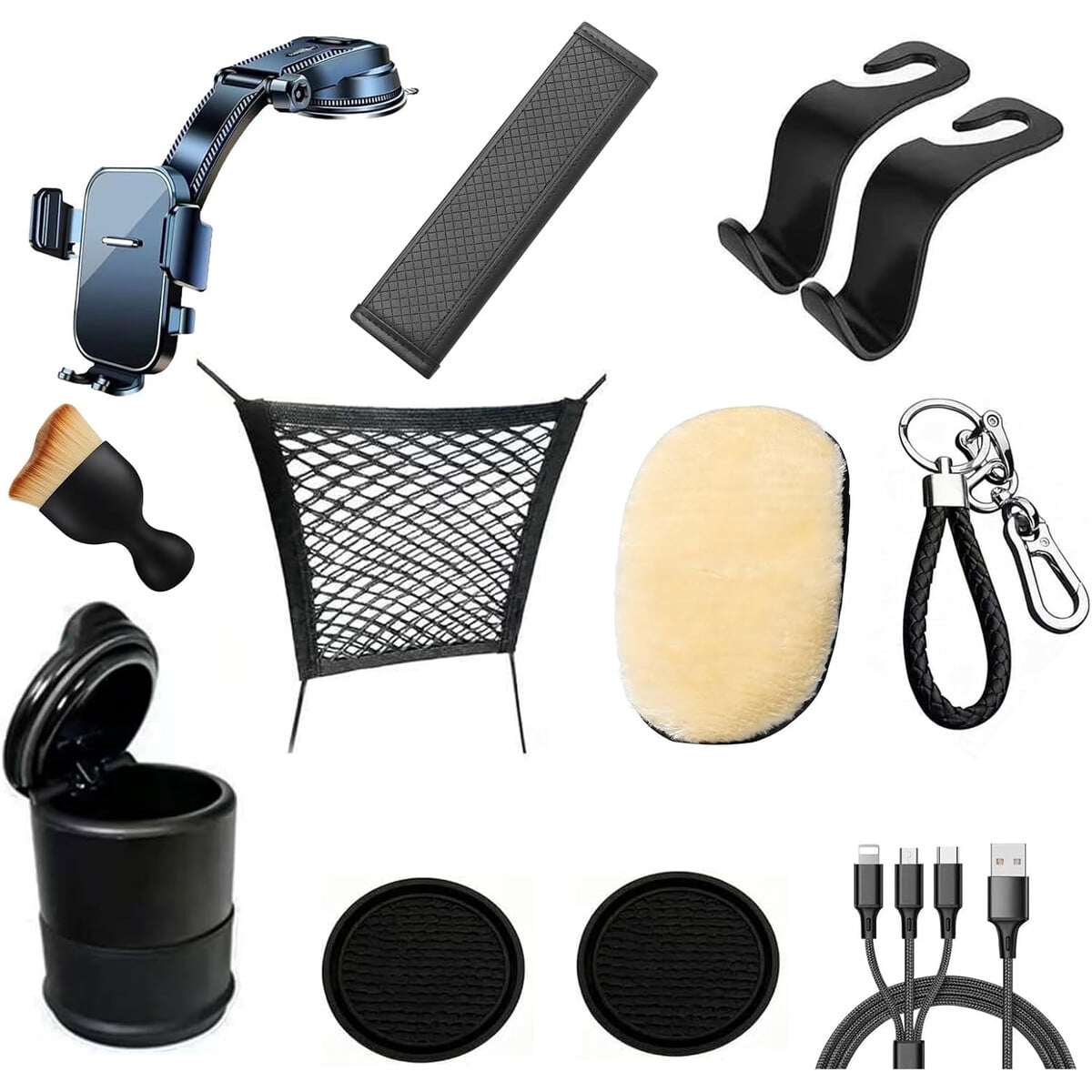 Genérico - Kit Organizador Interior Auto 12 Piezas Accesorios Universales