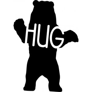 Rienda Libre Graphics - Decomural Bear Hug Animal Ws-41485