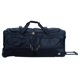 thumbnail image 1 of Bolsa de lona con ruedas Rockland Black Fashionable de 22 pulgadas, 1 of 8