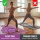 thumbnail image 2 of Esterilla de yoga Clever Yoga Hot, antideslizante, lila, para yoga caliente, 2 of 9