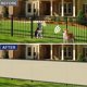 thumbnail image 2 of Pantalla de privacidad para valla Windscreen4less 1,8 m x 6 m beige con ojales, 2 of 8
