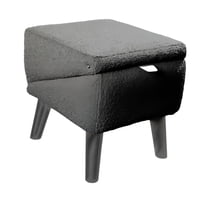 Magideal - Taburete De Escalera Para Mascotas, Versátil, Portátil, Ahorrador De Espacio, Esencial Para Cachorros, Camas, Gatitos, Autos, Sofás, Animales Pequeños Negro Gris