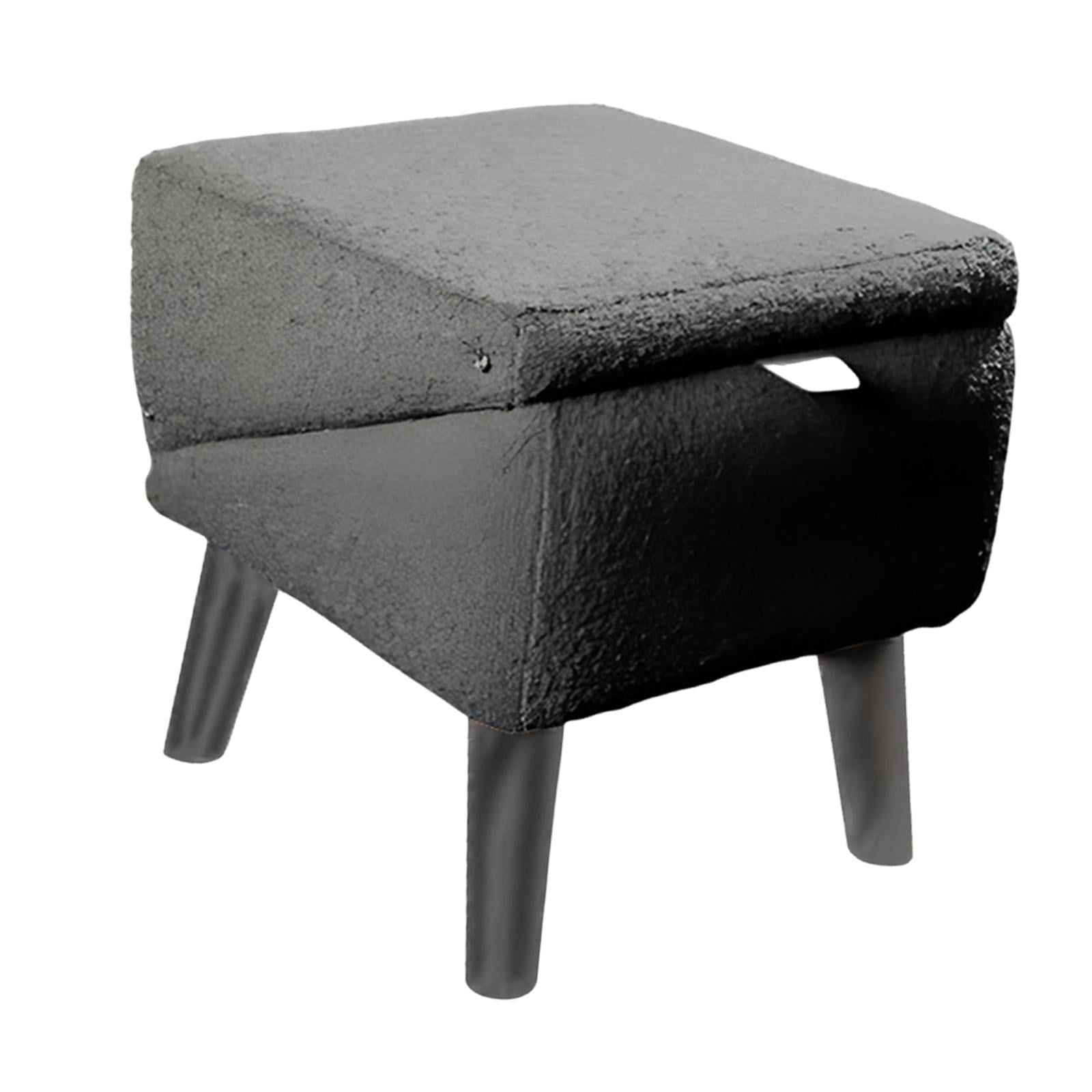 Magideal - Taburete De Escalera Para Mascotas, Versátil, Portátil, Ahorrador De Espacio, Esencial Para Cachorros, Camas, Gatitos, Autos, Sofás, Animales Pequeños Negro Gris