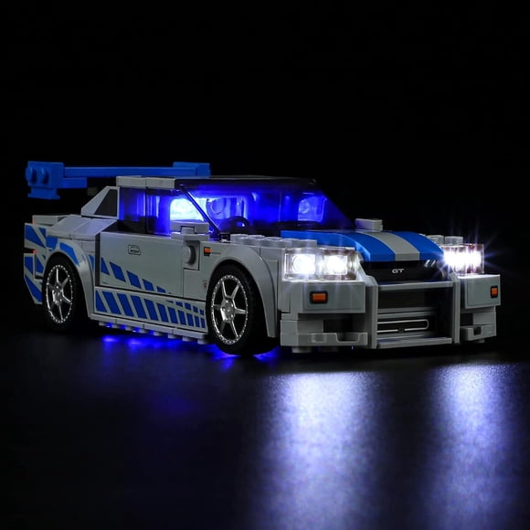 Kit Luces LED Vaodest para Lego 76917 Speed Champions Nissan