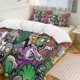 thumbnail image 1 of Plants Vs Zombies Quilt Set Thicken Soft 3 Pieces Bedding Set All Season Duvet Cove with 2 Pillowcases for Adult Women Girls Teens Home Room Decor, 1 of 5