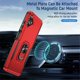 thumbnail image 3 of Para Samsung Galaxy A06 4G / Galaxy A06 5G Funda con Soporte de Anillo Metálico de Rotación de 360° [Soporte Magnético para Auto] a Prueba de Golpes Resistente Protección de Cuerpo Completo de Alta, 3 of 8