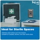 thumbnail image 4 of Placa de pared ICC Station ID de 1 puerto, una sola unidad, acero inoxidable, 4 of 9