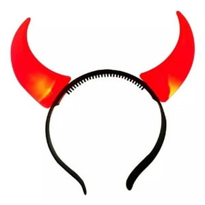 Dulcetravesura - Cintillo Diablo Luminoso Cotillón