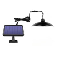 Genérico - Lampara Solar Campana Cobertizo Luces Retro Jardin Lau
