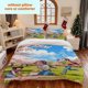 thumbnail image 1 of Three-Piece K-Pop Cherry Picnic Girls Printed Duvet Cover Set Soft And Warm, 1 of 1