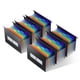 thumbnail image 1 of Carpeta colgante ThinkTex de 7 bolsillos negra (paquete de 6), 1 of 6