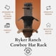 thumbnail image 3 of Perchero para sombreros de vaquero Ryker Ranch, pared de madera y metal con decoración de estrellas, 3 of 7