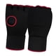 thumbnail image 5 of Vendas de Gel para boxeo, guantes interiores, protección acolchada para manos para hombres y mujeres, correas de muñeca rápidas para Sanda, ejercicio, Negro y rojo, 5 of 5