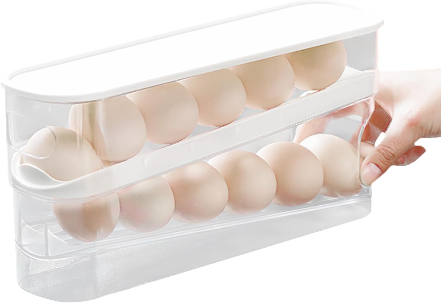 Xinqihang - Huevera, Huevera Para Refrigerador, Huevera Con