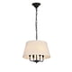 thumbnail image 3 of Lámpara Colgante Elegant Lighting Maple de 4 Luces en Metal Negro, 3 of 6