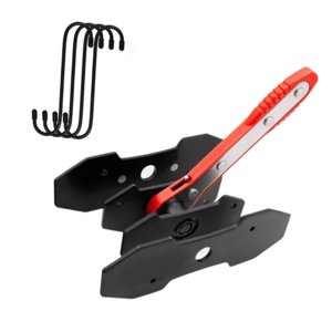 Ioensy - Herramienta De Prensa De Pinza De Freno Genérica, Herramienta Manual Para Camión, Esparcidor De Pistón Para Vehículo, Color Rojo